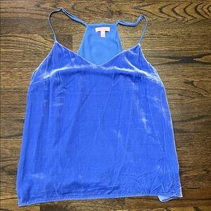 Lilly Pulitzer dusk velvet tank large